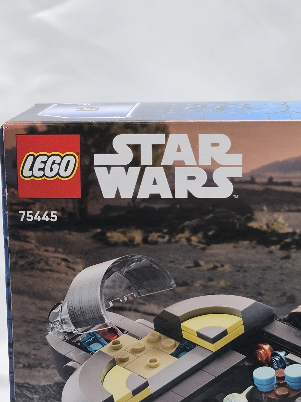 LEGO Star Wars Anzellan Starship 75445 - Gray and Yellow Building Set